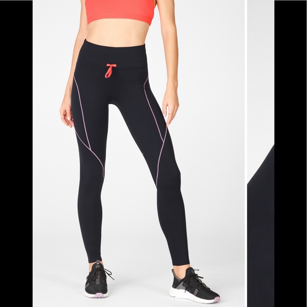 Fabletics High Waisted Motion365 Paneled Leggings